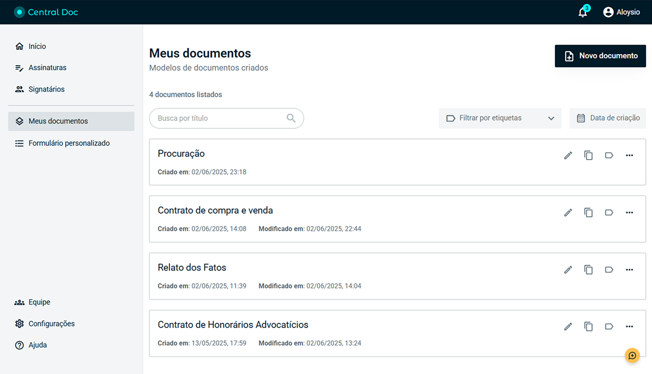 Productopia Projeto: Central Doc | Productopia